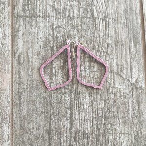 Kendra Scott Sophee Matte Drop Earrings In Lilac